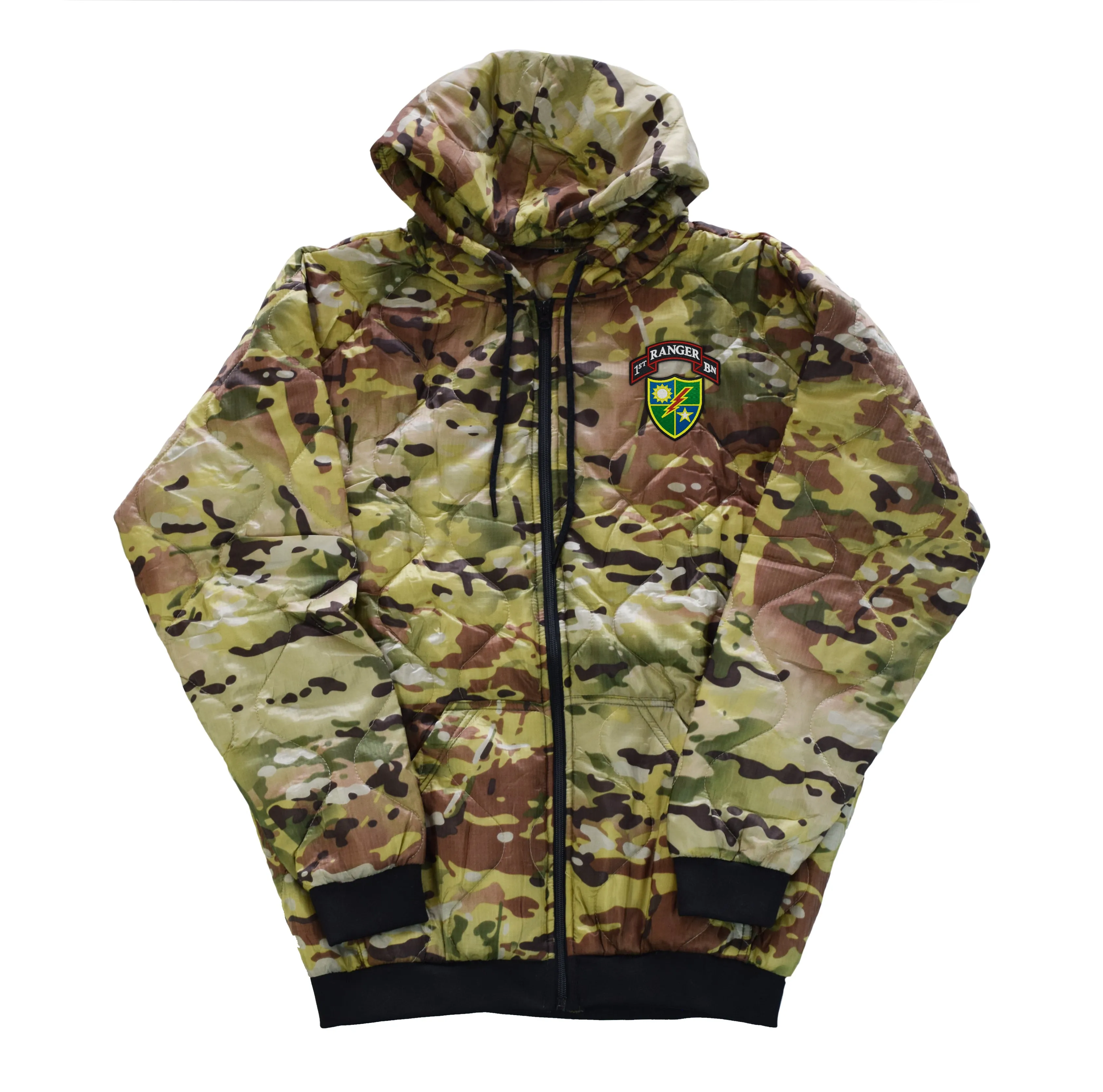 1st Batt Ranger Zip-Up Woobie Hoodies