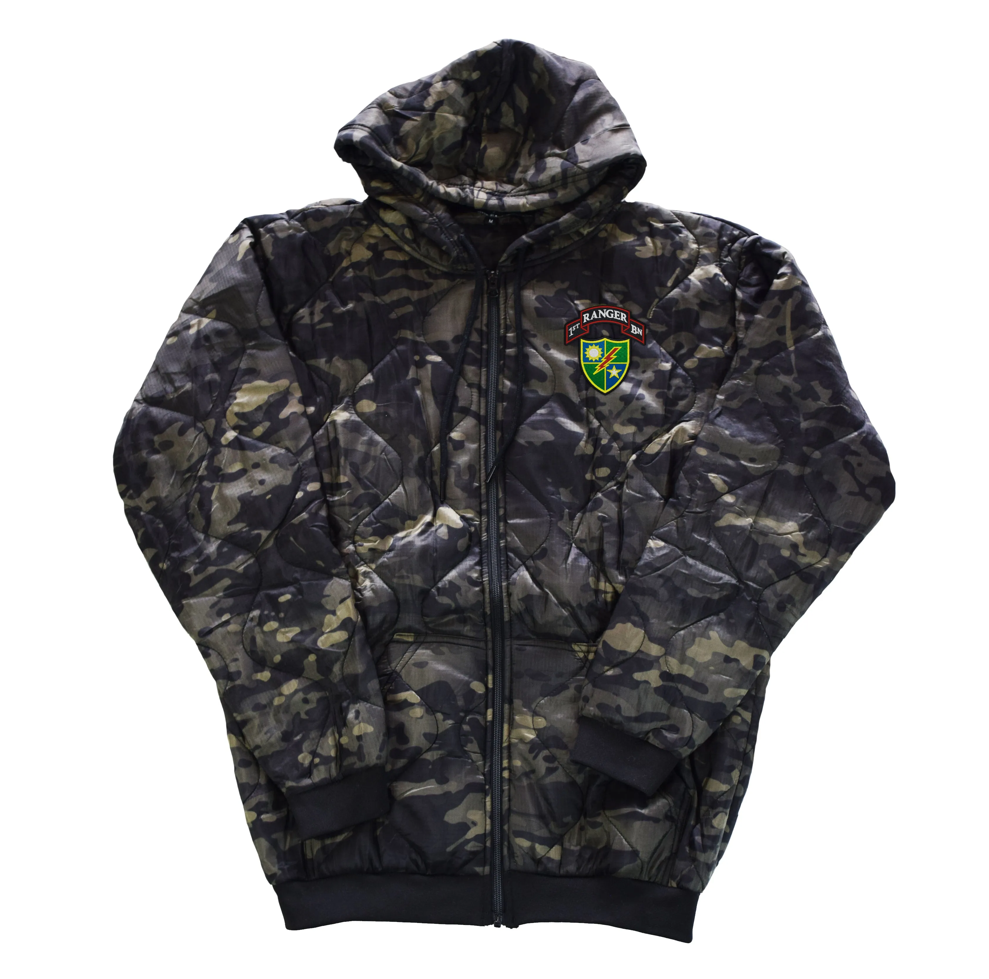 1st Batt Ranger Zip-Up Woobie Hoodies