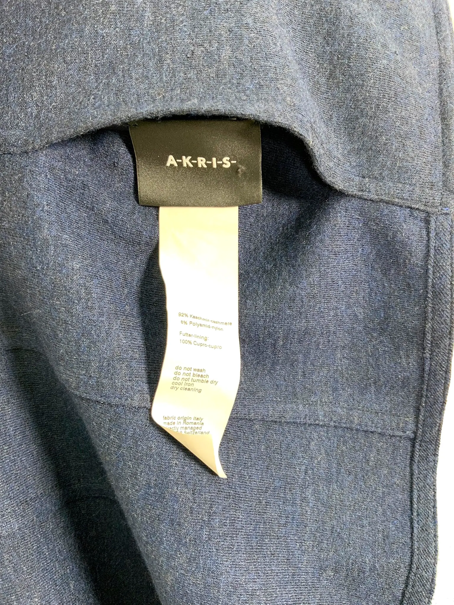 Akris Cashmere Reversible Jacket Size S