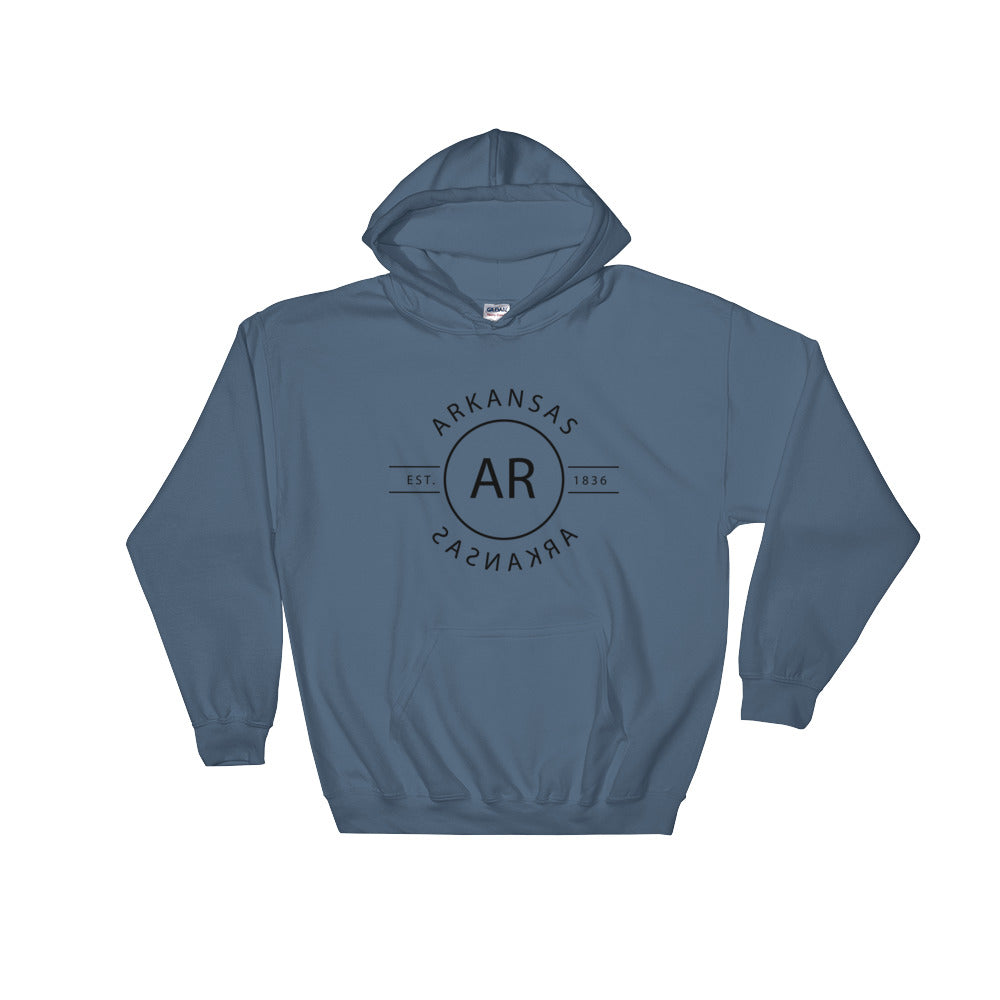 Arkansas - Hooded Sweatshirt - Reflections