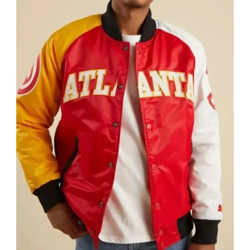 Atlanta Hawks Varsity Jacket - William Jacket