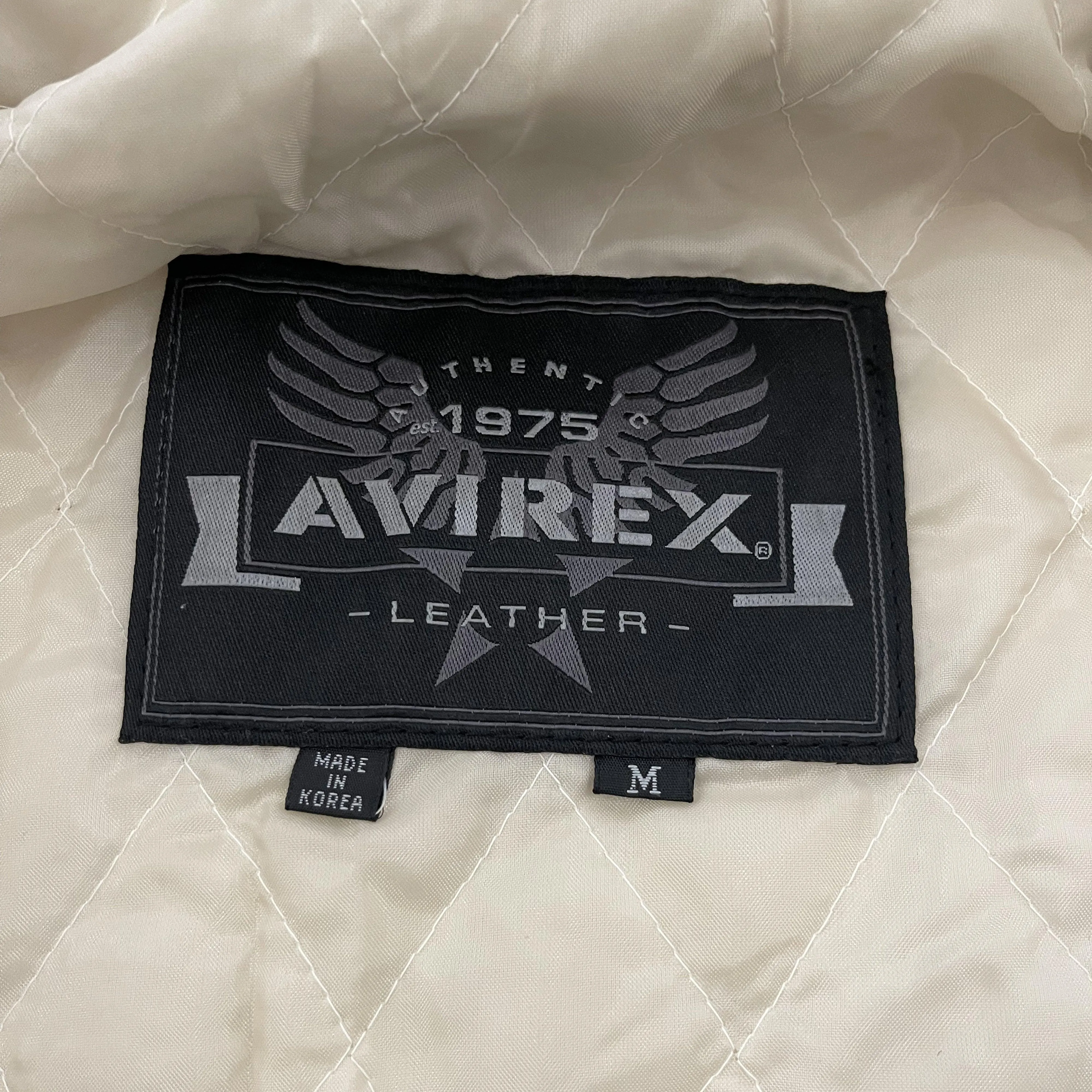 Avirex Leather Varsity Jacket