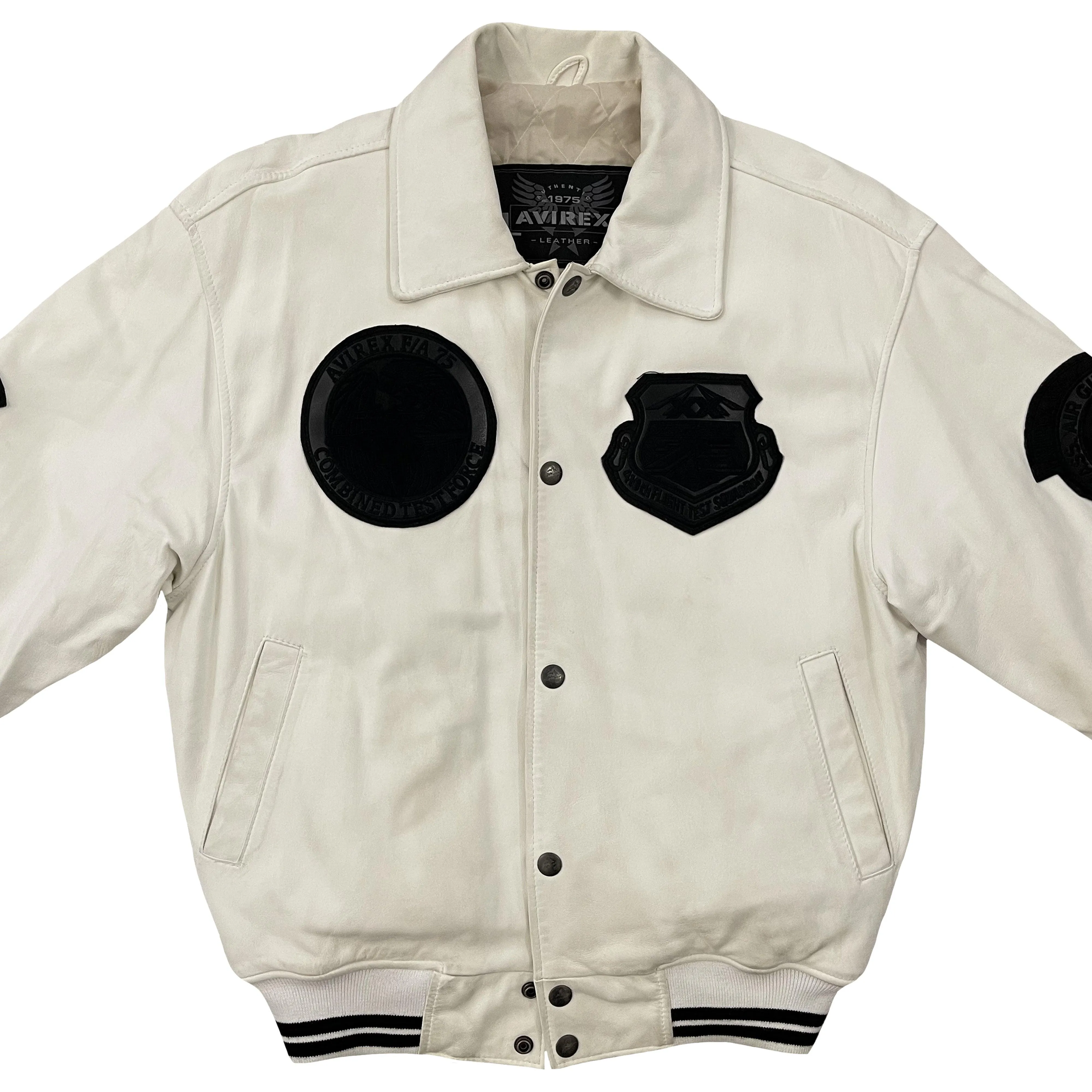 Avirex Leather Varsity Jacket