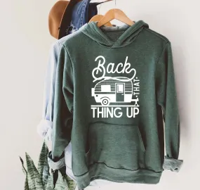 Back That Thing Up (white) Hooded Sweatshirt