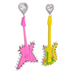 Barbie Guitars Charm Earrings