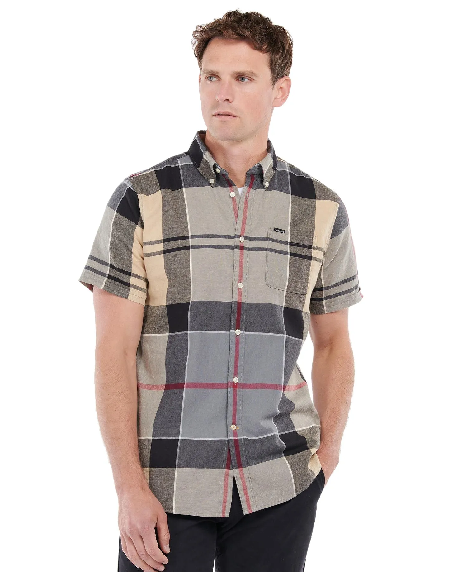 Barbour Men's Douglas Checked Shirt - Short Sleeved