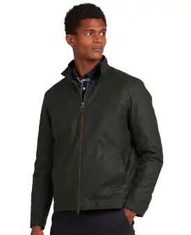 Barbour Mens Harrington Wax Jacket