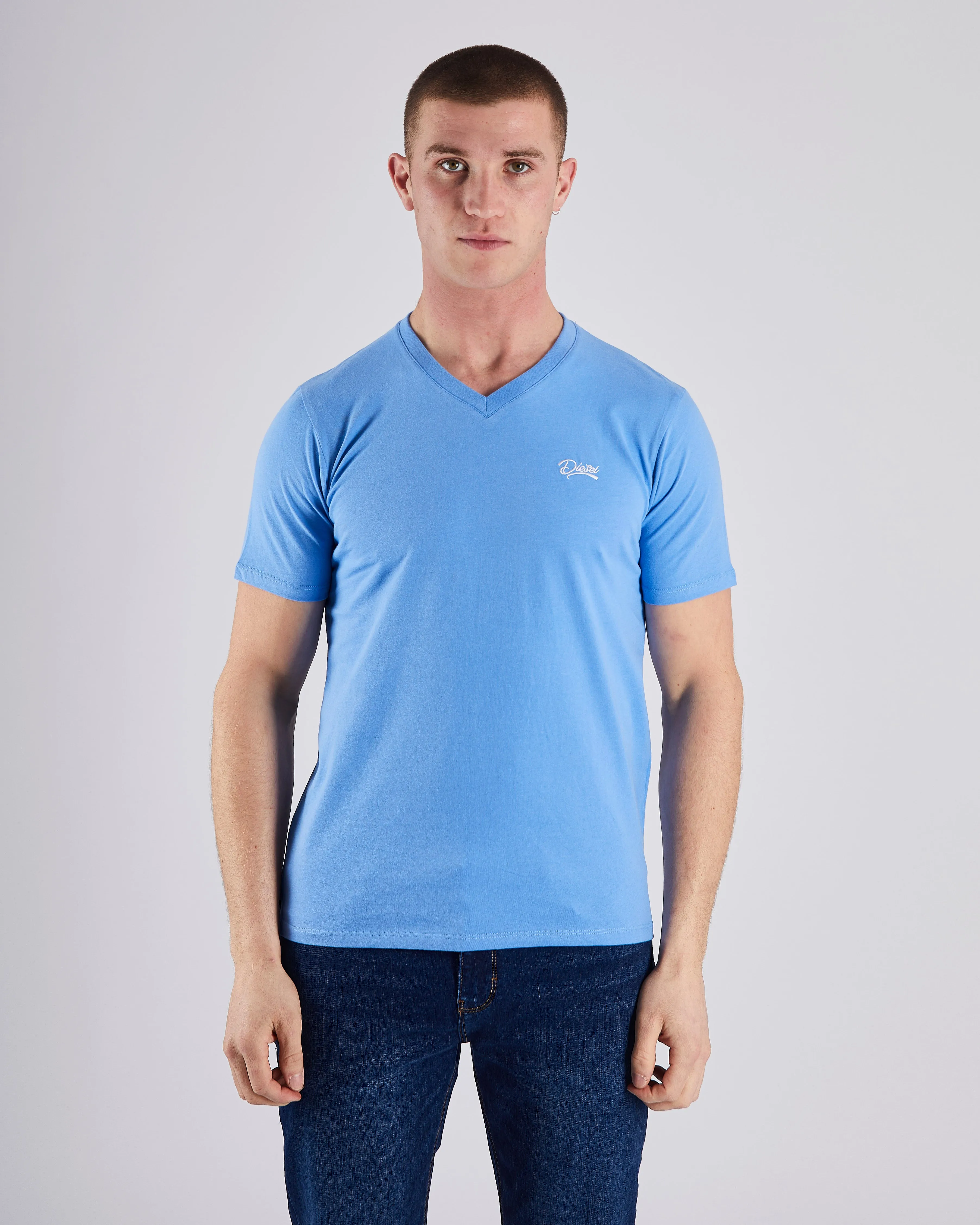 Basic Oakley V Neck Blue Spark