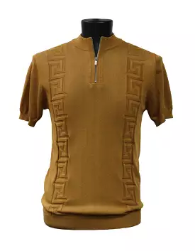 Bassiri Short Sleeve Sweater Q126 Gold