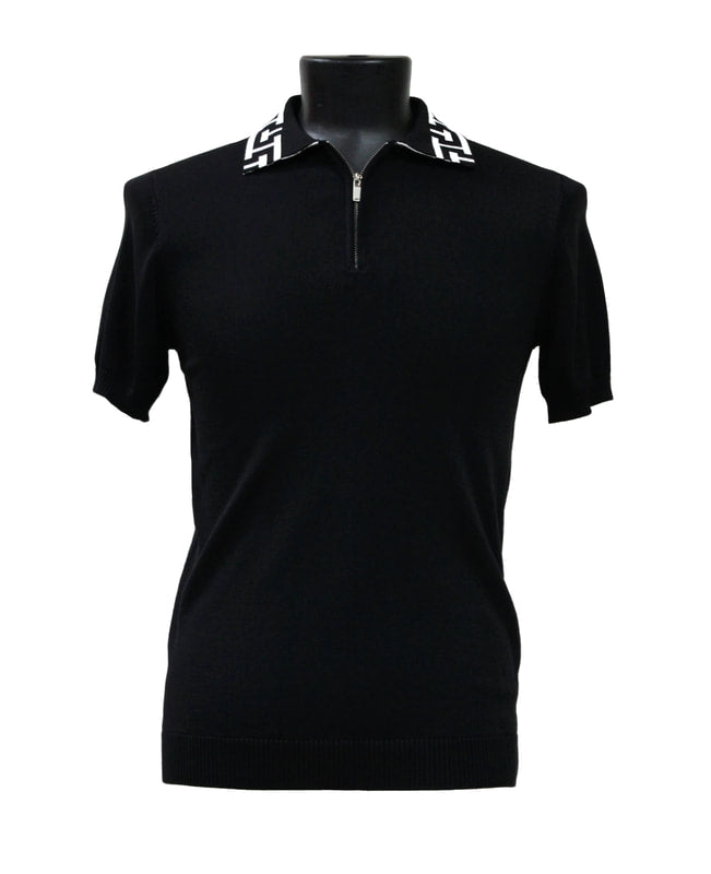 Bassiri Short Sleeve Sweater Q127 Black