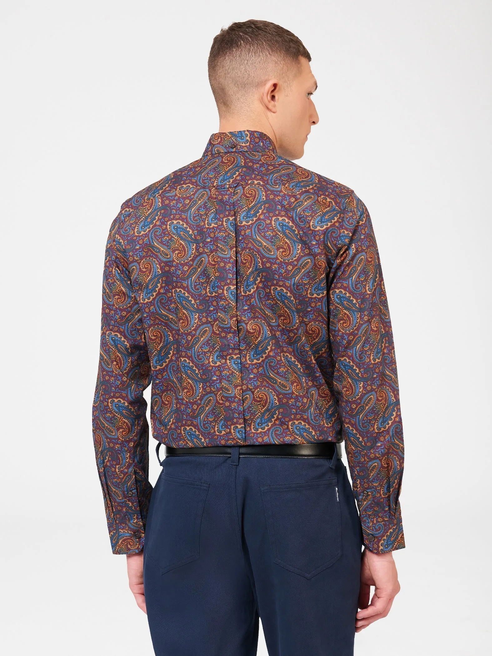 Ben Sherman Mens Paisley Print