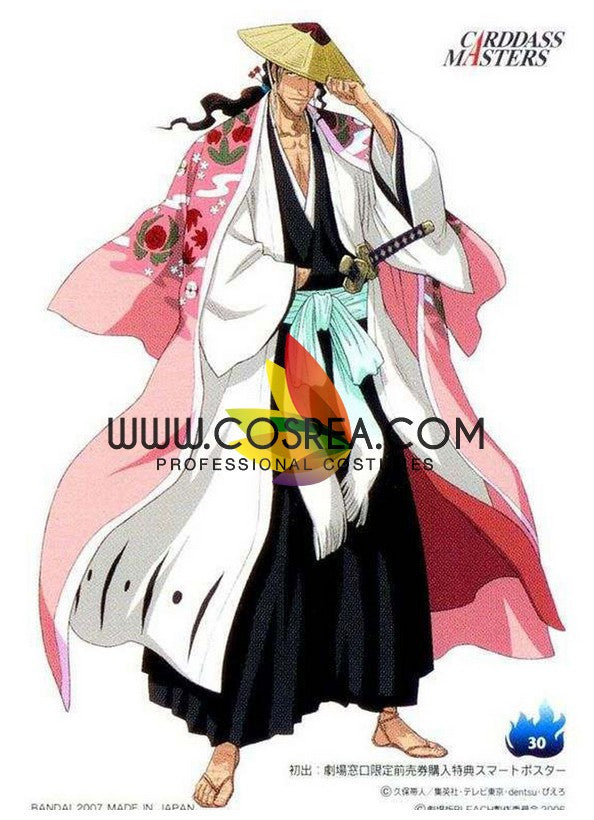 Bleach Shunsui Sozosuke Jiro Kyoraku Shinigami Cosplay Costume