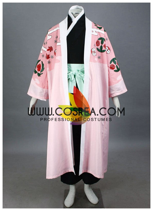 Bleach Shunsui Sozosuke Jiro Kyoraku Shinigami Cosplay Costume