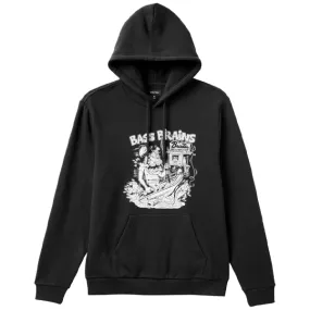 Brixton Men's Hoodies - Bass Brains Monster - Black