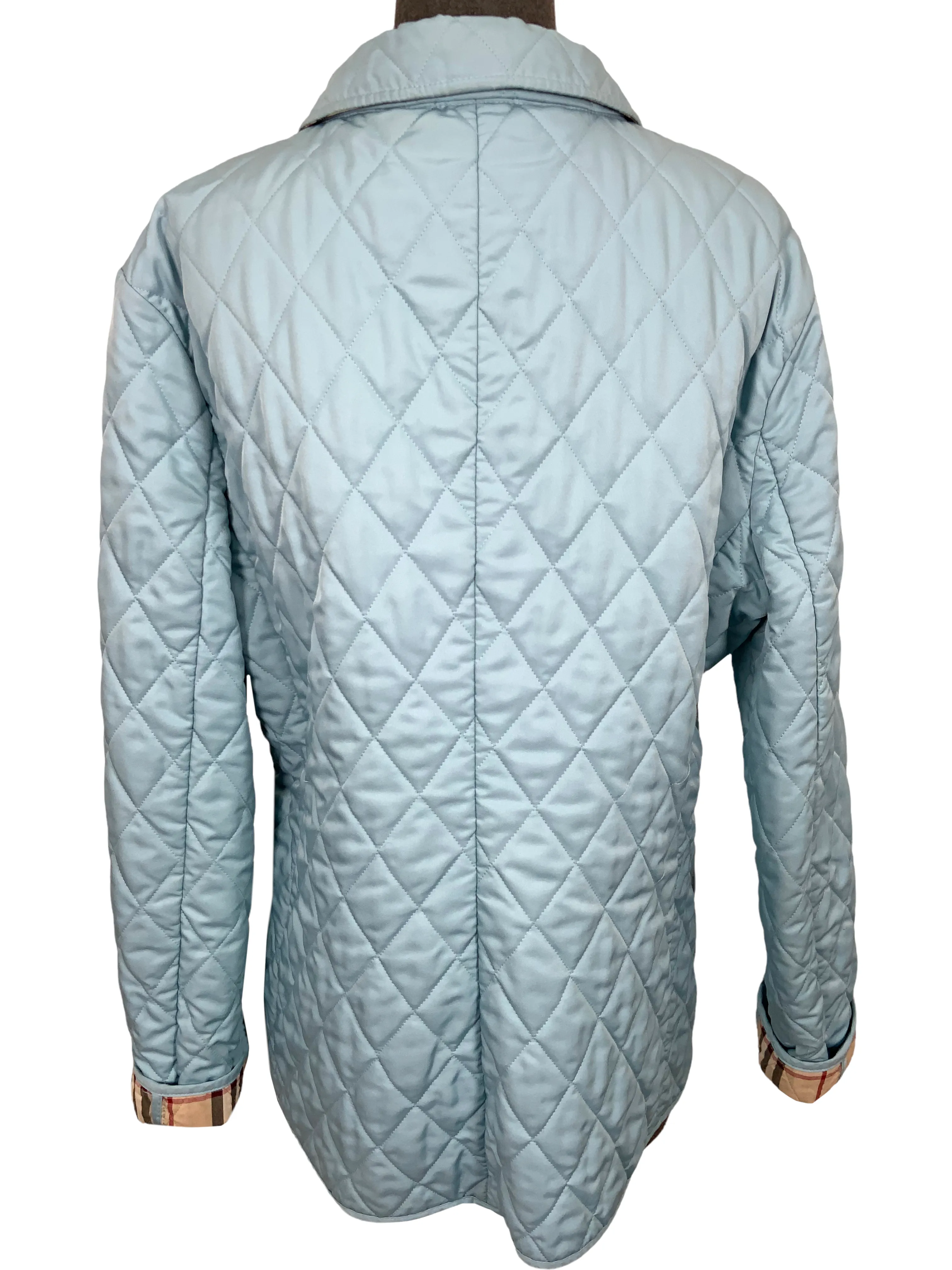 Burberry London Diamond Quilted Jacket Size L