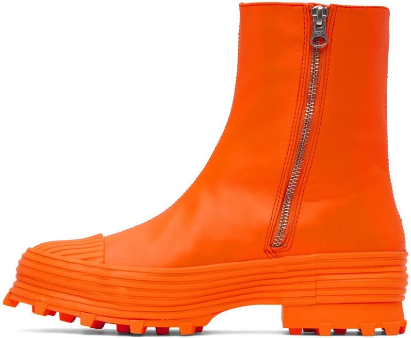 CAMPERLAB Orange Traktori Boots