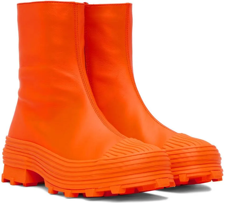 CAMPERLAB Orange Traktori Boots