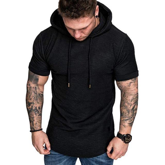 Casual Solid Color Man hoodie