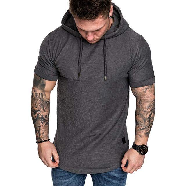 Casual Solid Color Man hoodie