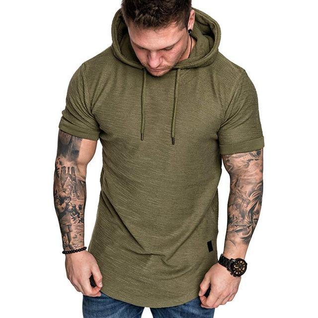 Casual Solid Color Man hoodie