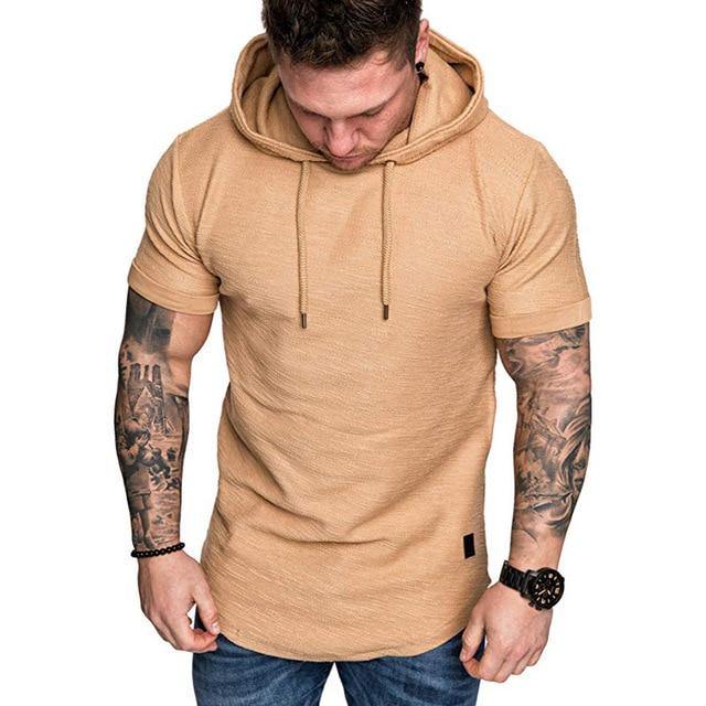 Casual Solid Color Man hoodie