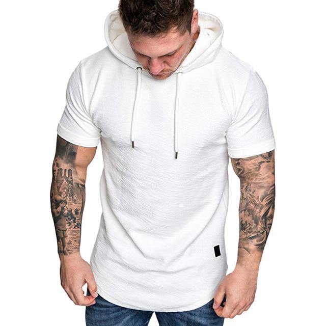 Casual Solid Color Man hoodie