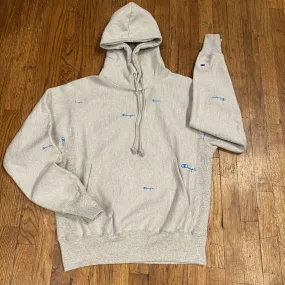 Champion RW FLEECE PO HOOD Men’s ALL OVER PRINT-GREY