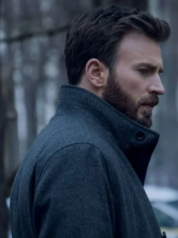 Chris Evans Defending Jacob Coat - New American Jackets