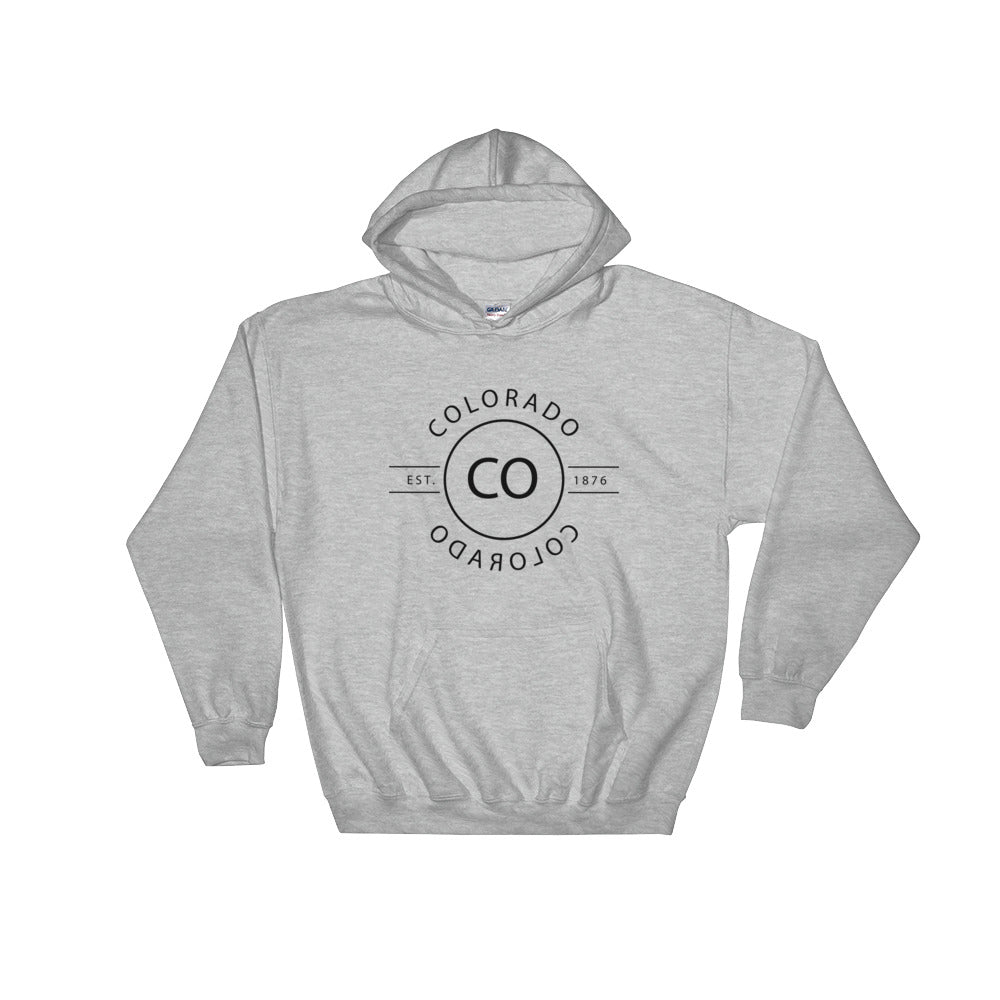 Colorado - Hooded Sweatshirt - Reflections