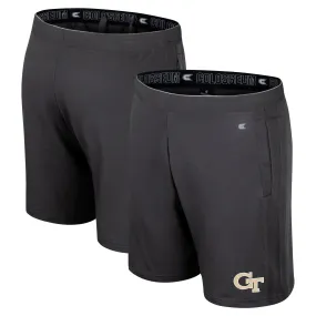 Colosseum Georgia Tech Yellow Jackets Charcoal Forget Shorts