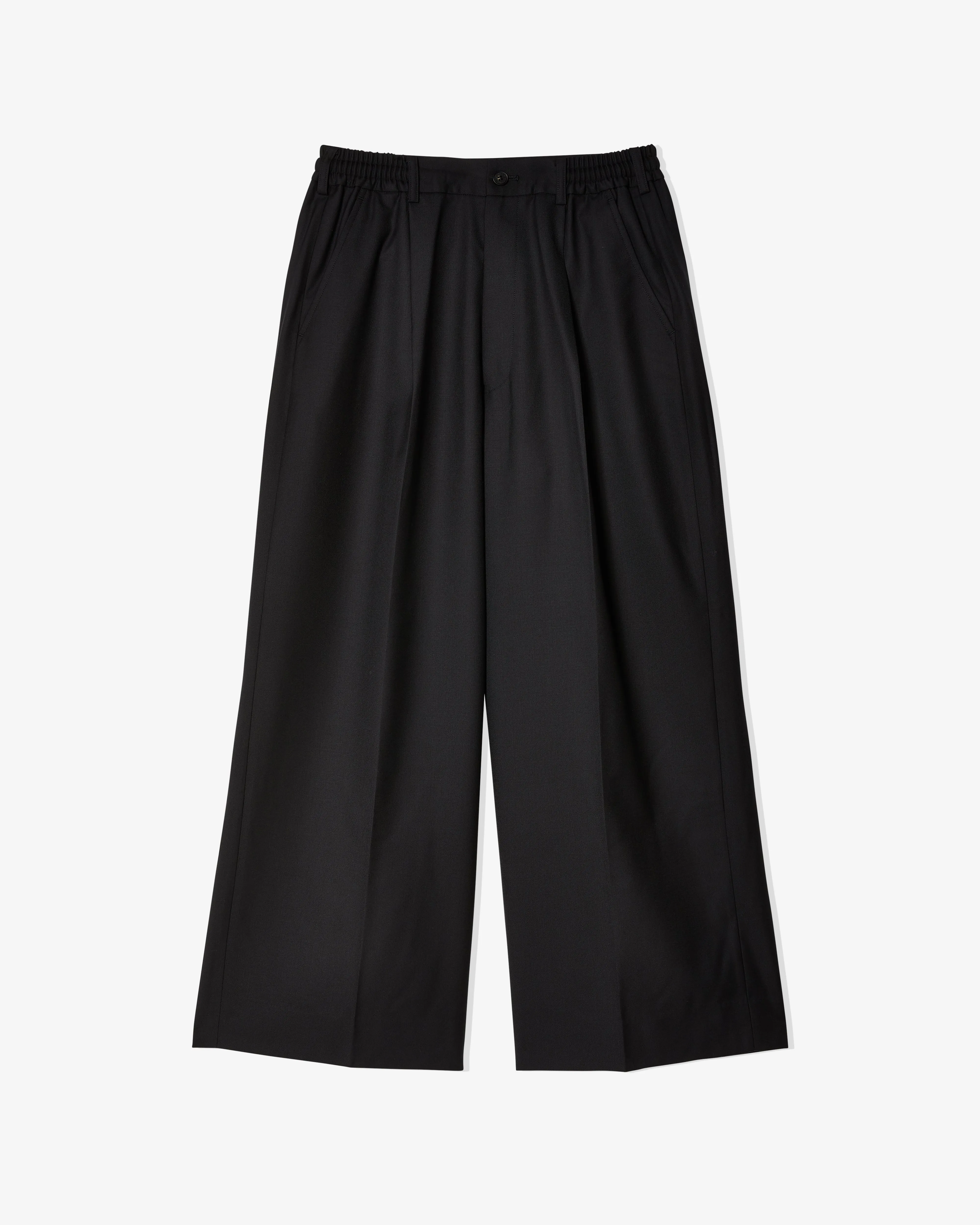 Comme des Garons Homme - Men's Relaxed Fit Pants - (Black)