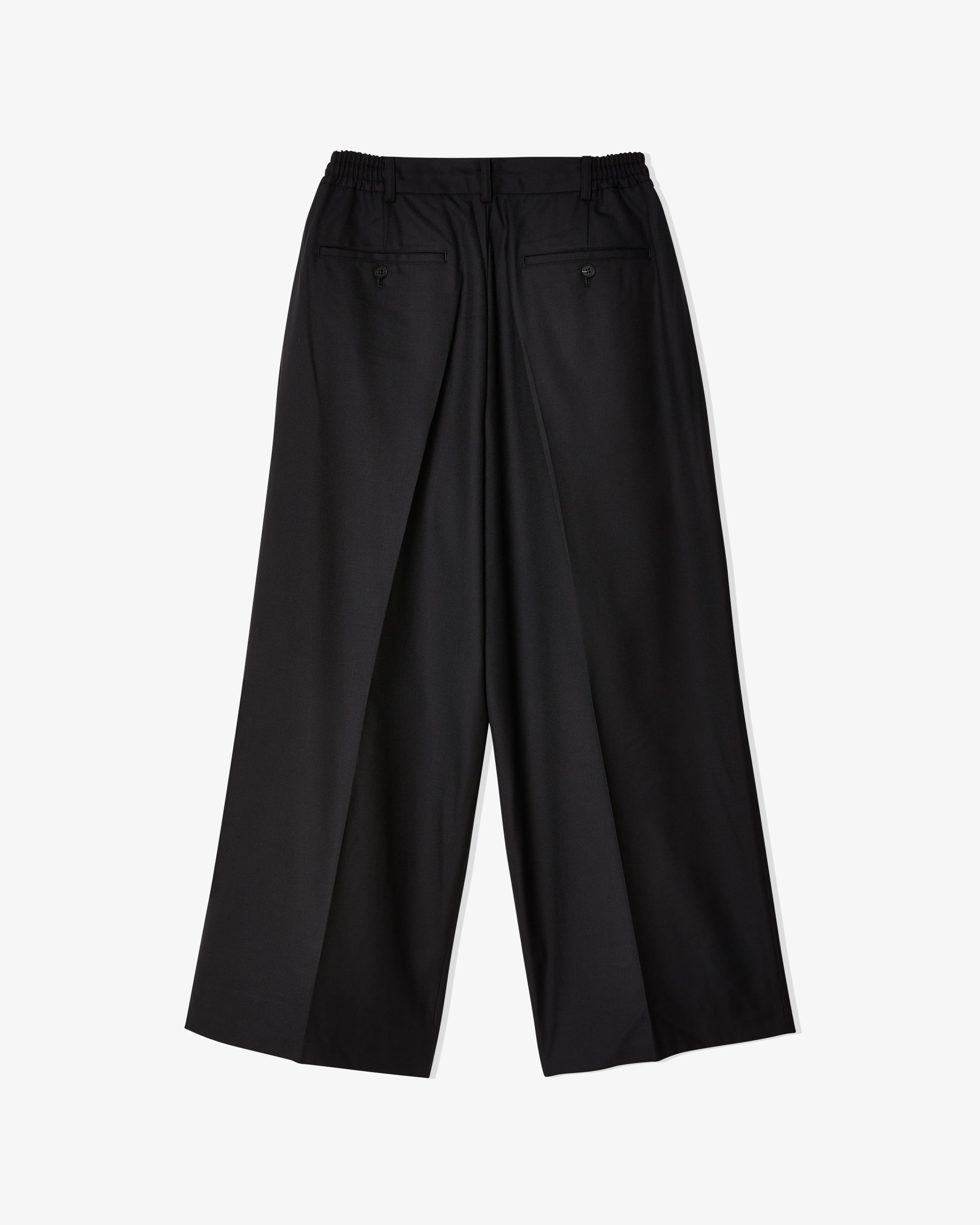 Comme des Garons Homme - Men's Relaxed Fit Pants - (Black)