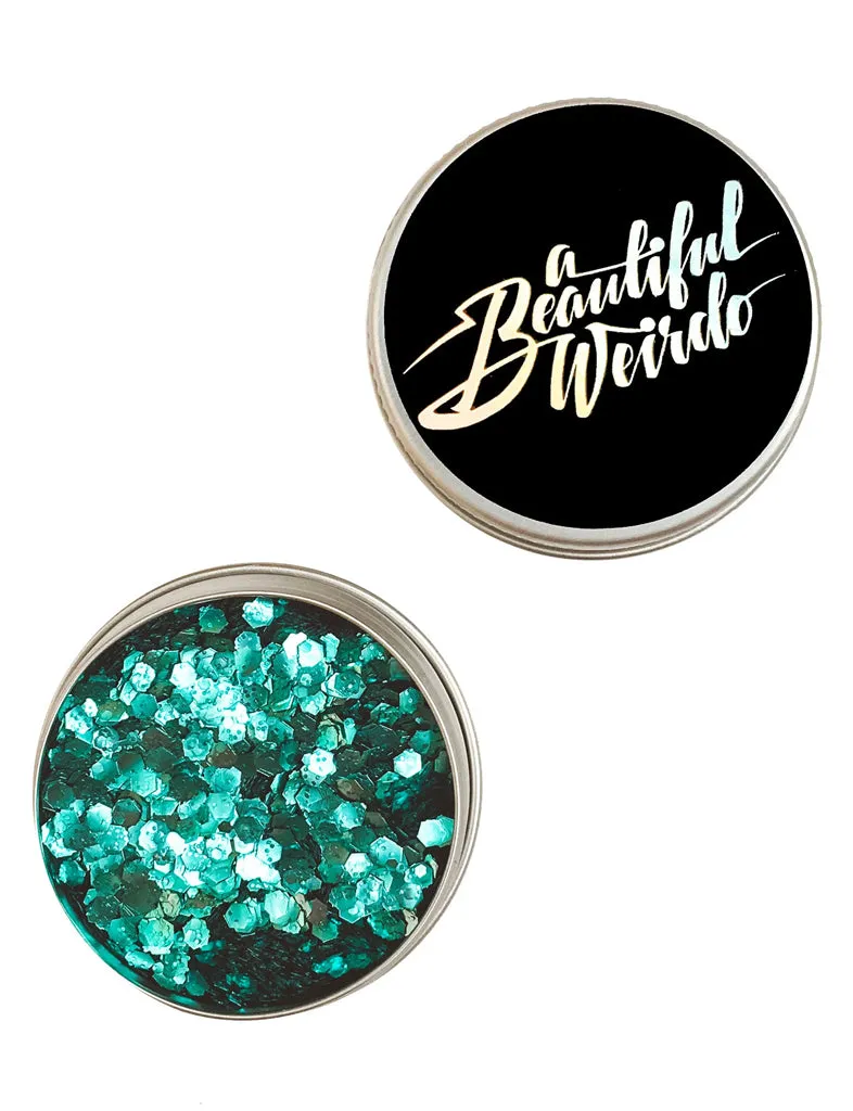 COSMIC SIREN GREEN ECO GLITTER