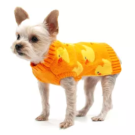 Cozy Duck Dog Sweater