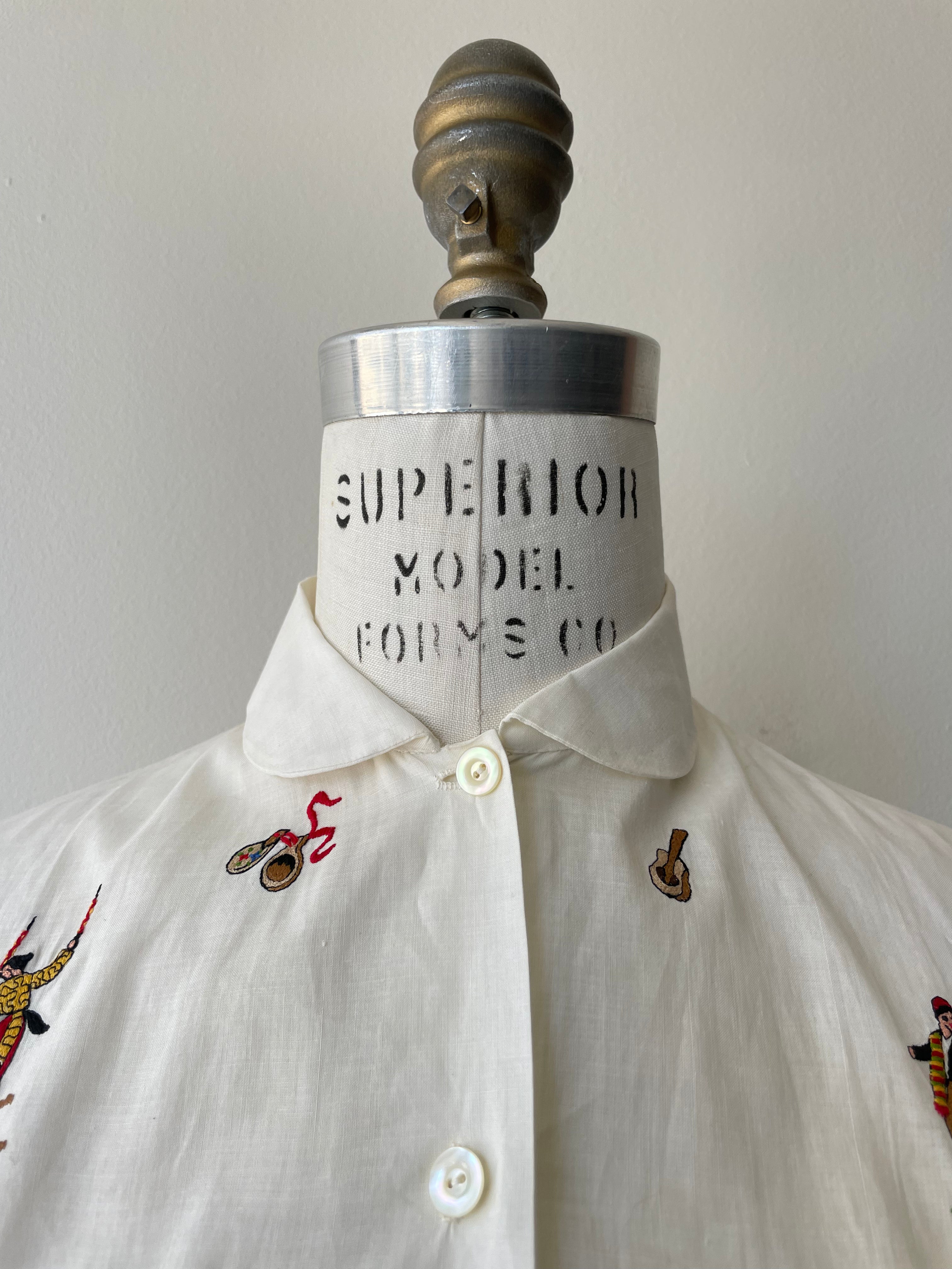 Cultures of Spain Blouse | 1950s