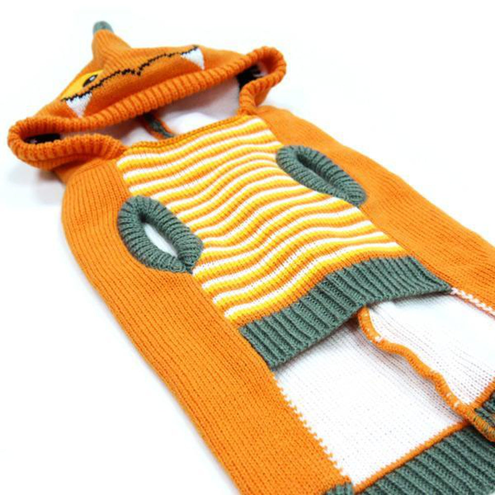 Dragon Dog Sweater - Orange