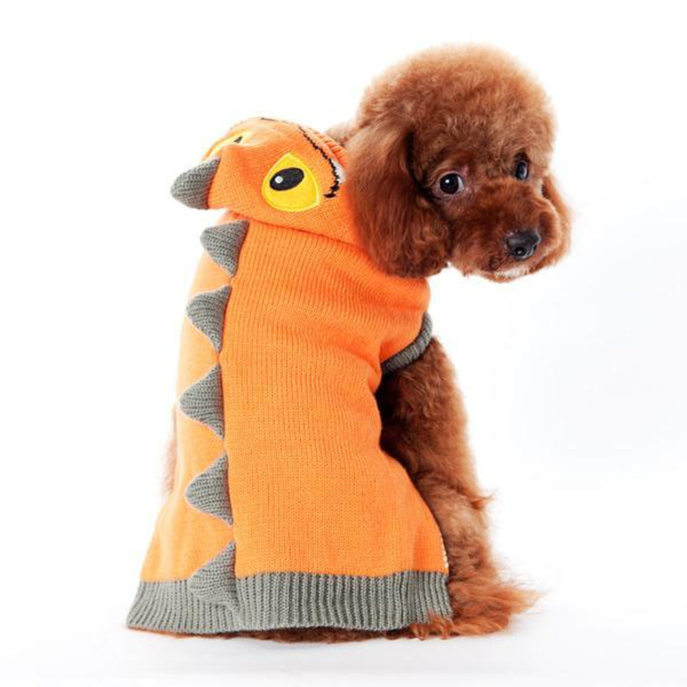 Dragon Dog Sweater - Orange