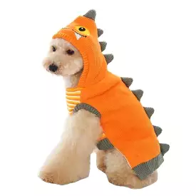 Dragon Dog Sweater - Orange