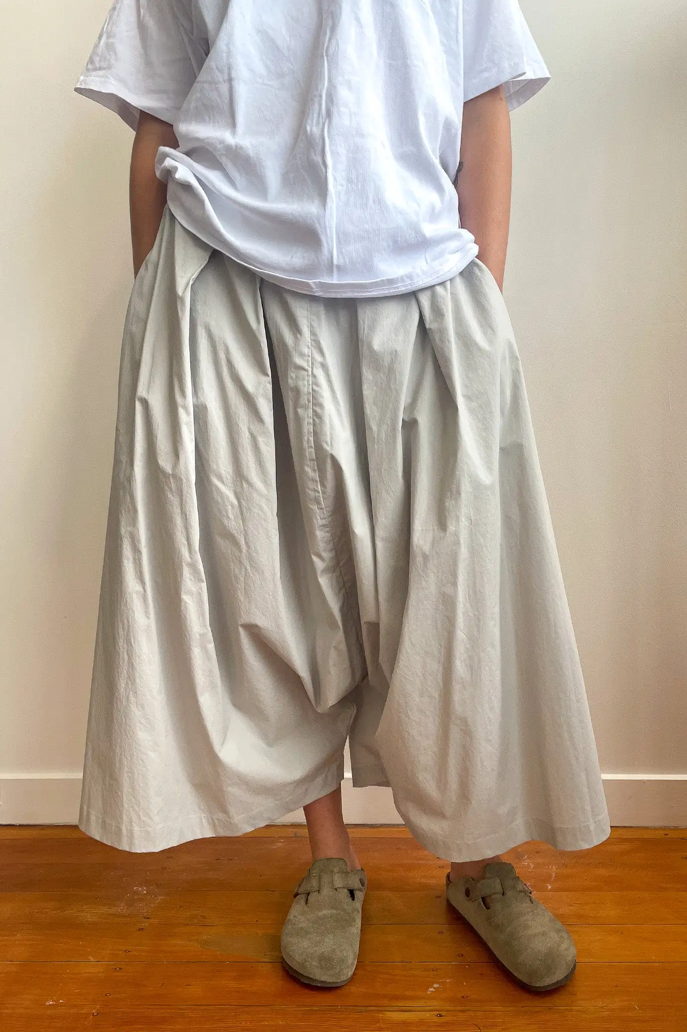 Drop Crotch Culottes | Fog