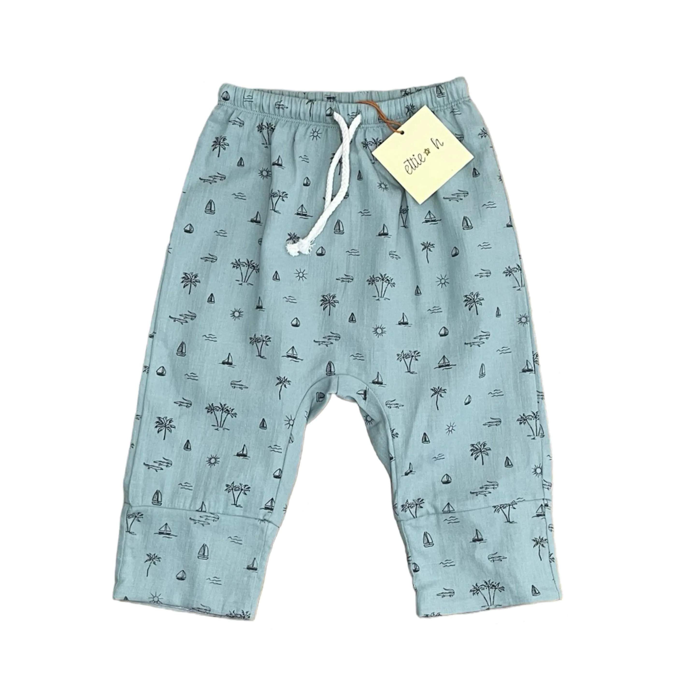 Ettie+H  Blue Island Boats Pants