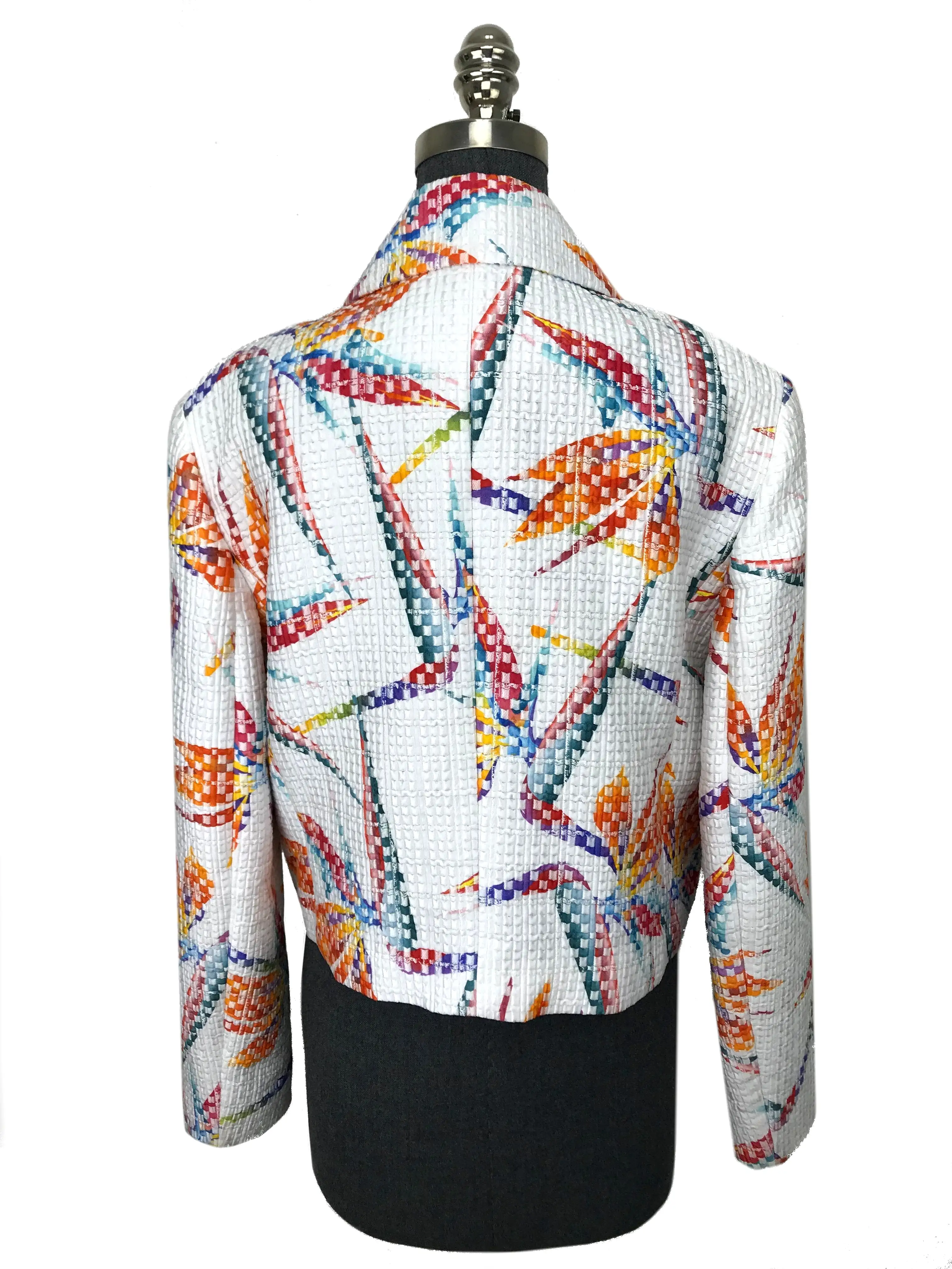 Fendi Birds of Paradise Printed Jacket Size L