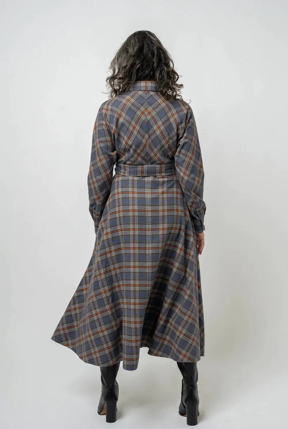 Flannel Feminine Dress