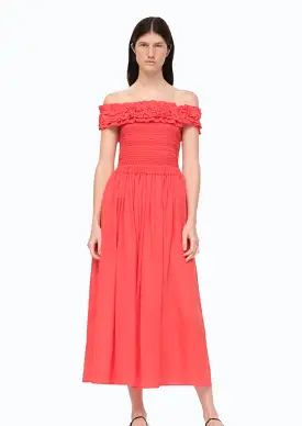 Frida Solid Strapless Dress