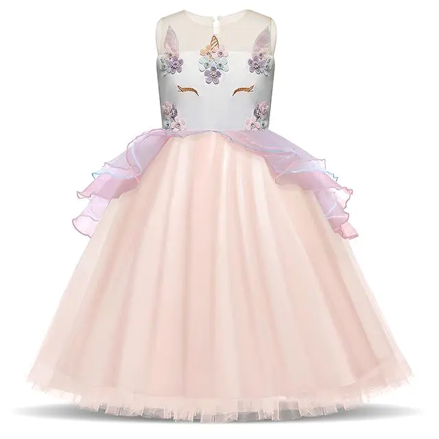 Girls Dress, Fairy Party Dress, Sleeveless