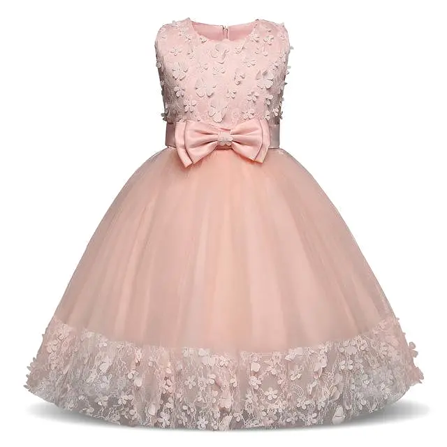 Girls Dresses, Flower Girl Dress, Sleeveless