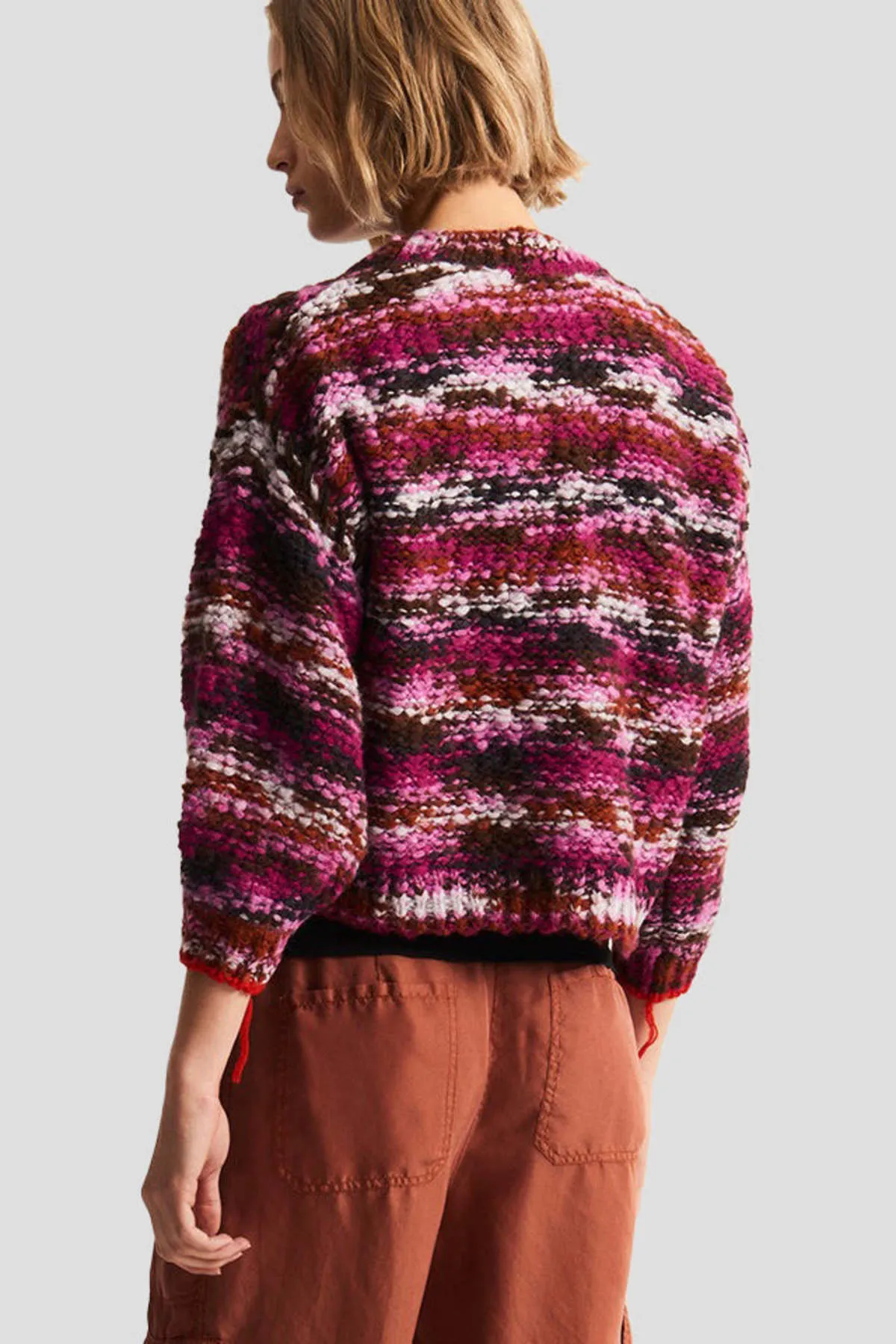 Highland Pullover Sweater - Berry