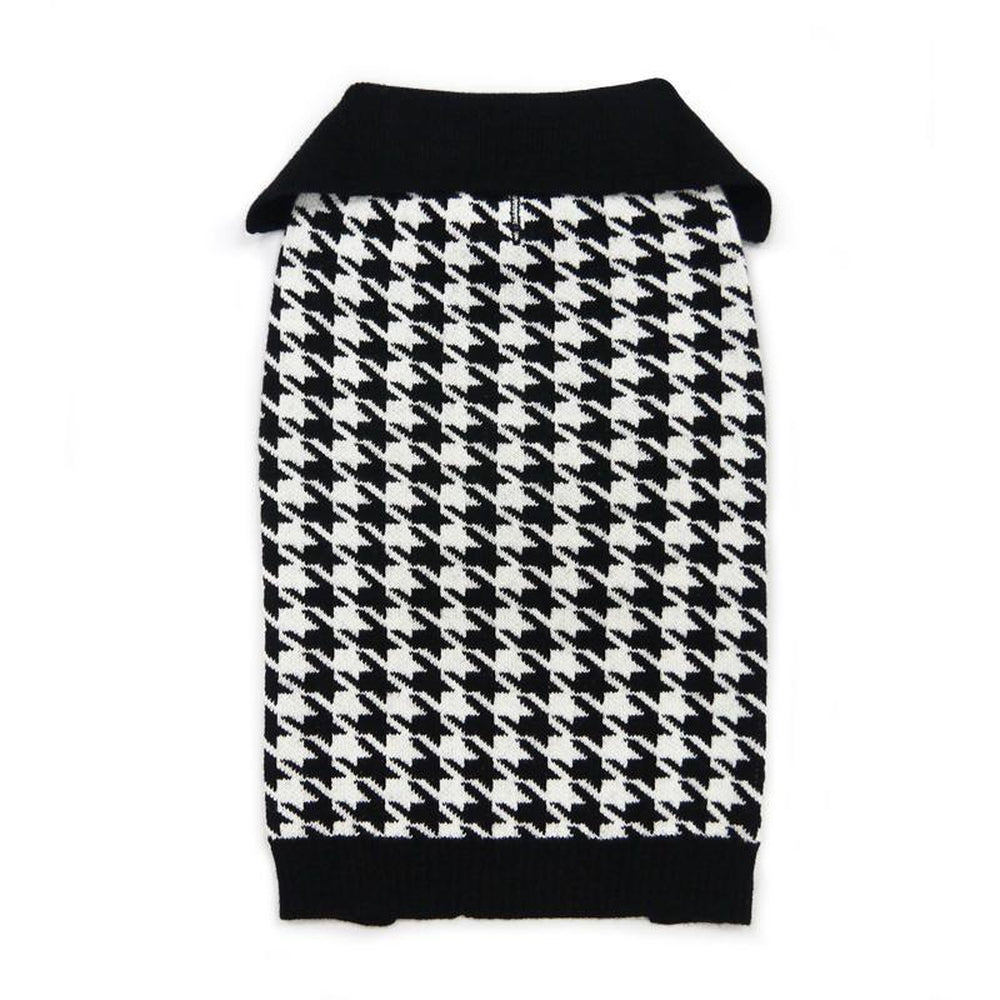 Houndstooth Dog Sweater