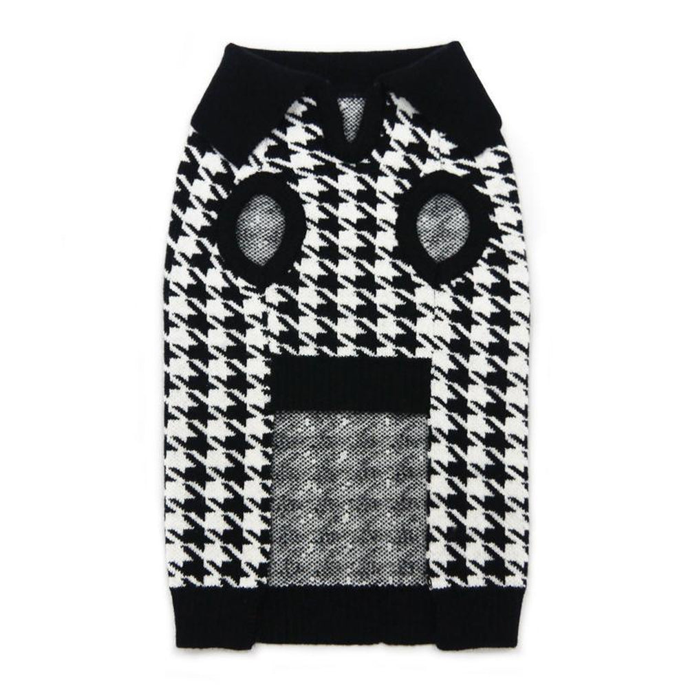 Houndstooth Dog Sweater