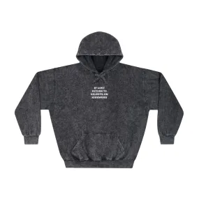 If Lost Return to KOK Mineral Wash Hoodie