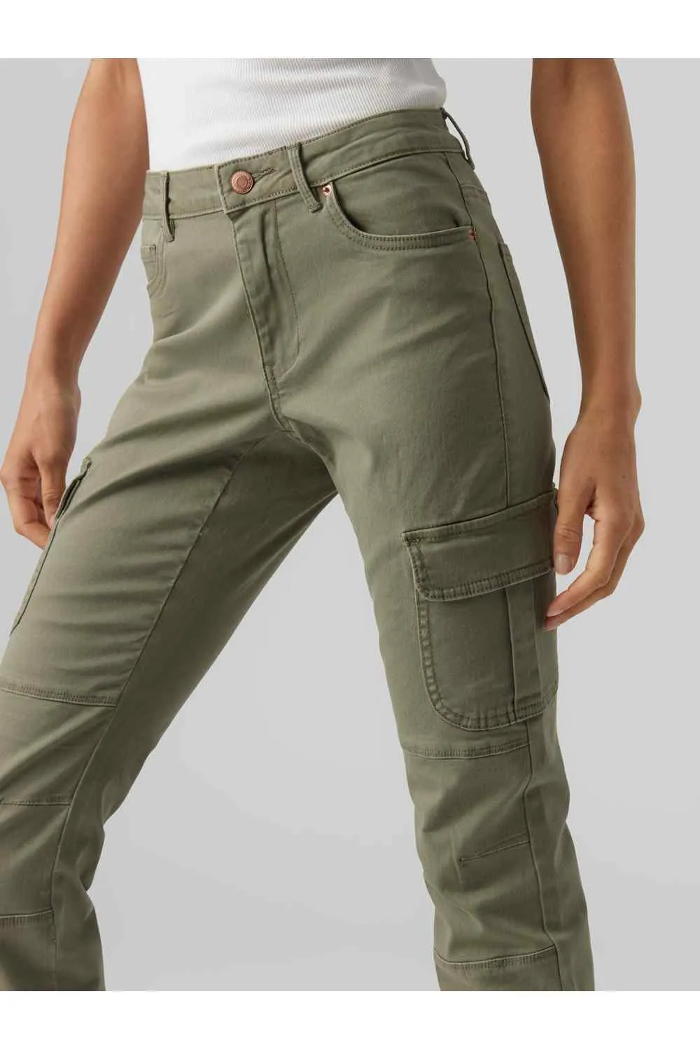 Ivy Cargo Pant - Green